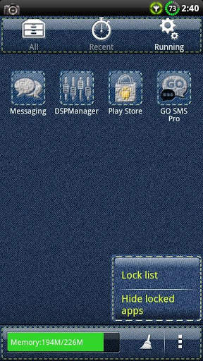 Denim GO Launcher Theme screenshot 3