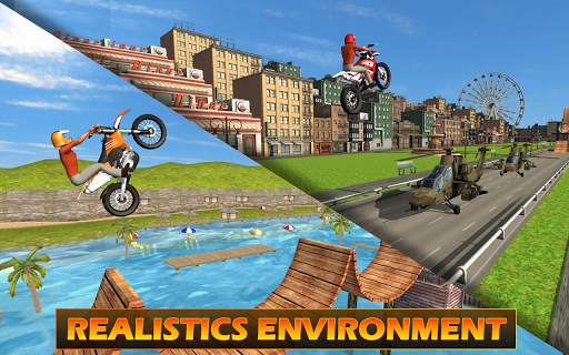Tricky Bike Stunt Racing Game 2020 screenshot 4