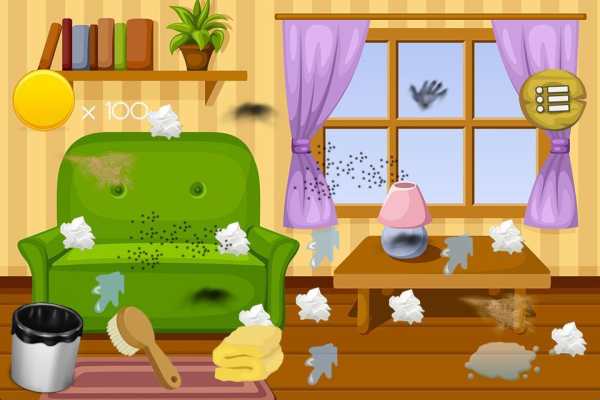 House Clean up Kids Game screenshot 2
