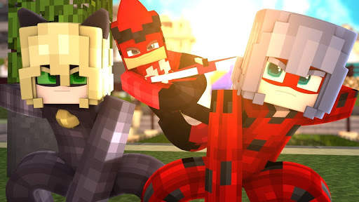 Miraculous Lady Bug & Super Cat mod for Minecraft screenshot 2