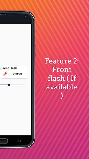 Front and Back Flashlight Lite screenshot 3