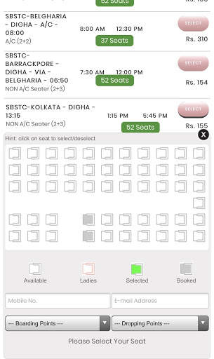 Indian Bus Yatra - Online Bus Ticket Booking screenshot 3