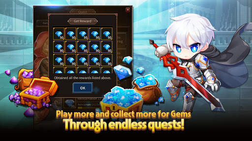 Eroi delle Armi: Forgia Infinita (RPG Inattivo) screenshot 2