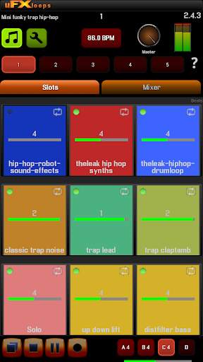 uFXloops Music Studio screenshot 2