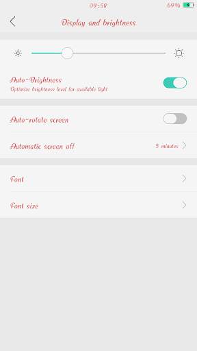 Pink Font for Oppo - Font with color style 2 تصوير الشاشة