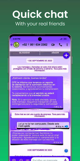 GB WA Mod Tema Aero screenshot 2