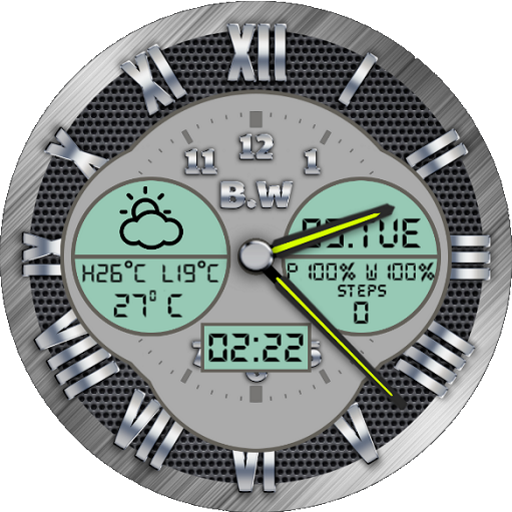 Modern wear watch face icon