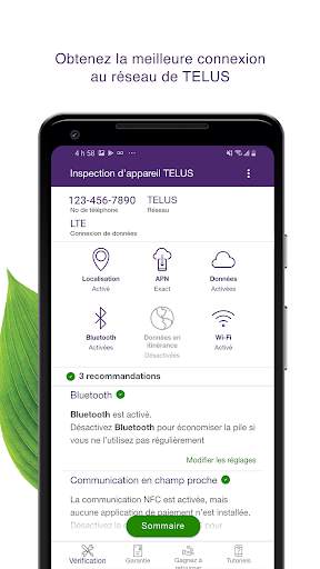 Inspection d’appareil TELUS screenshot 8