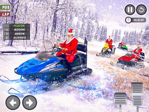 Santa Atv Snow Bike Racing 2021 : Quad Bike Race screenshot 13