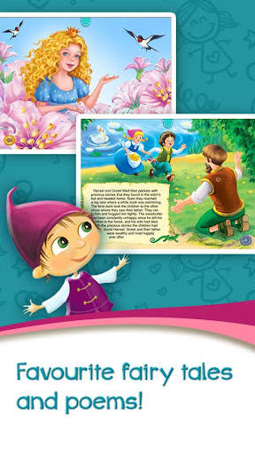 Azbooks - kid's fairy tales, songs, poems & games screenshot 2