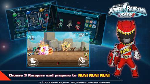 Power Rangers Dash screenshot 1