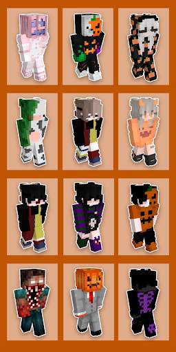 Halloween skins for minecraft screenshot 2