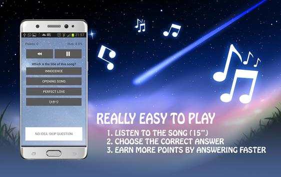 Anime J-Pop Quiz 🐱 Music Box Questions Answers screenshot 2