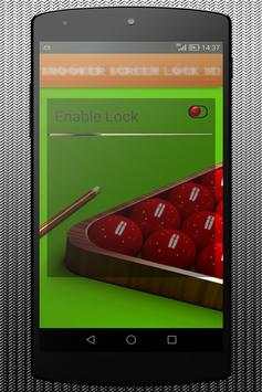 snooker screen locker 7 تصوير الشاشة