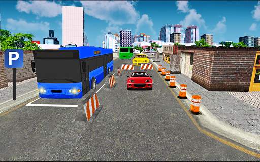 Advance Bus Parking Simulator: Driving games 2019 screenshot 3