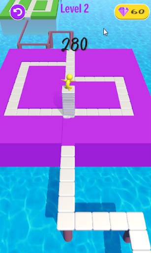tower stack maze - swipe stacky dash 2021 скриншот 3