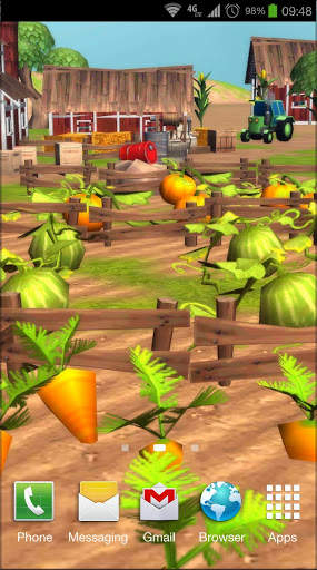 Cartoon Farm 3D Live Wallpaper screenshot 4