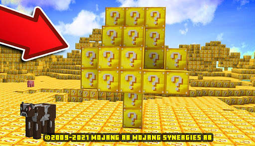 Mod lucky block for minecraft pe screenshot 1
