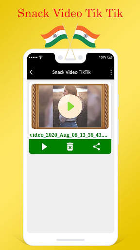 Snack Video - Tik Tik Indian Video Status Maker screenshot 8