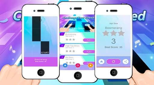 Piano Tiles "Ladybug - Noir" Game 2020 screenshot 1