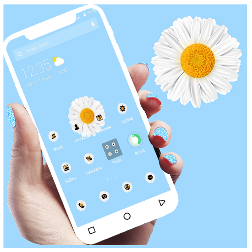 ikon Daisy APUS Launcher Theme