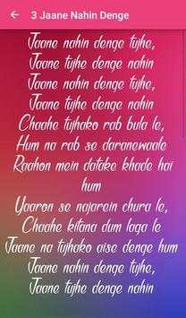 3 Idiots Songs Lyrics screenshot 5