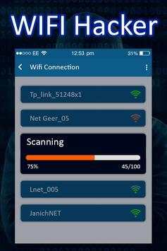 WiFi Password Hacker Simulator : Hack WiFi Prank screenshot 3