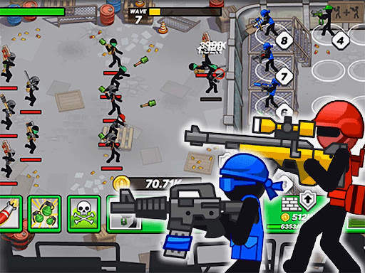Stickman Defenders: Stick War screenshot 1