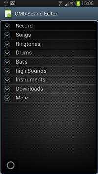 OMD Sound Editor Lite screenshot 3
