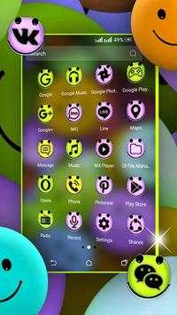 Smiley Balls Launcher Theme screenshot 2