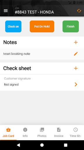 MechanicDesk Mobile screenshot 4