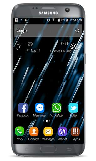 Launcher Xiaomi Redmi Note 5 Theme screenshot 1