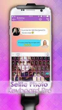 Selfie Photo Keyboard Pro screenshot 2