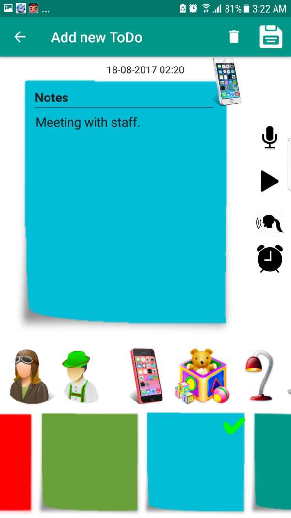 To Do List Notes Alarm Color Reminder Note Notepad screenshot 3