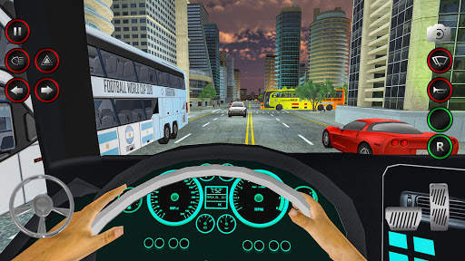 Football Team Bus: Fans Players Bus Driver RUSSIA screenshot 3