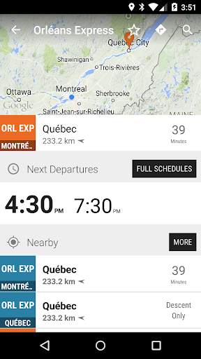 Orléans Express Bus - MonTransit screenshot 2