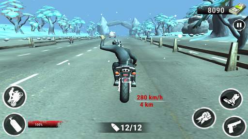 Moto Crash : Death Race HD screenshot 1