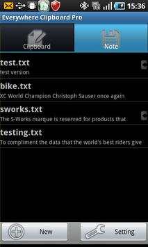 Everywhere Clipboard Lite screenshot 4