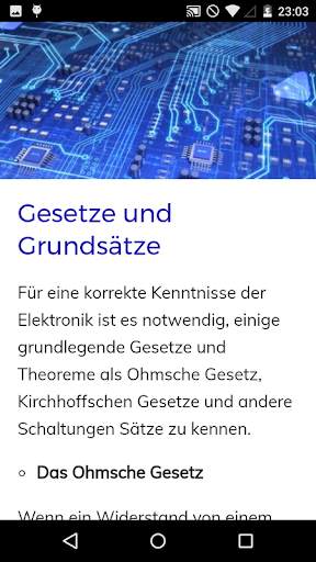 Electronics Kurs screenshot 2