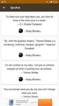 Peaky Blinders Quotes screenshot 1