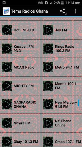 Tema Radios Ghana screenshot 4