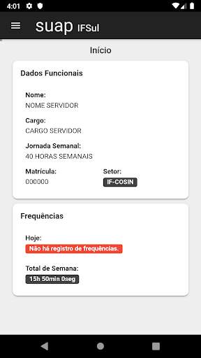 IFSul - SUAP screenshot 2