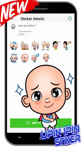 Upin Ipin Stiker For WAStickerApps screenshot 7