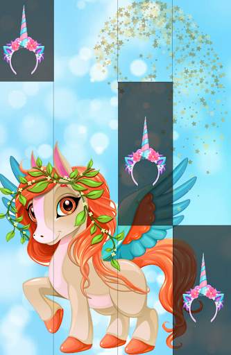Pony Piano Unicorn Tiles Horse Game screenshot 3