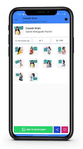 Stiker Wa Lucu Indonesia Terbaru WaStickerApps screenshot 3