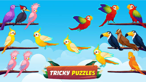 Bird Sort - Color Birds Game screenshot 14