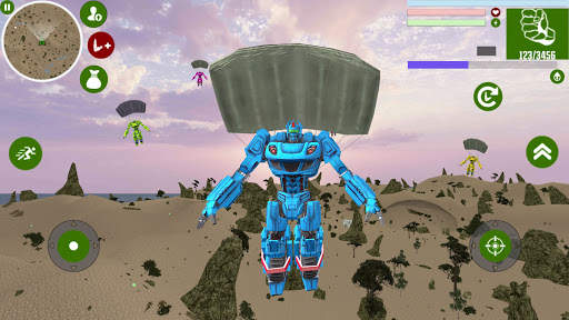 Survival Robot Transform Free Fire Battlegrounds screenshot 1