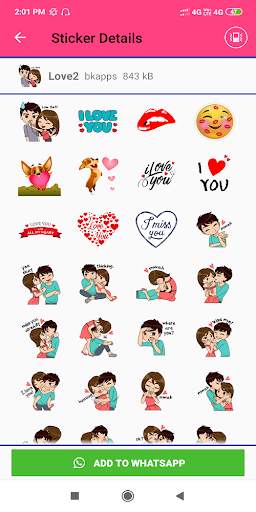 Daily stickers - WAStickers Apps screenshot 7