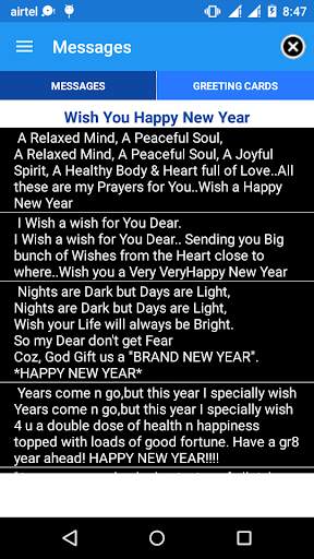 Happy New Year Greetings screenshot 2
