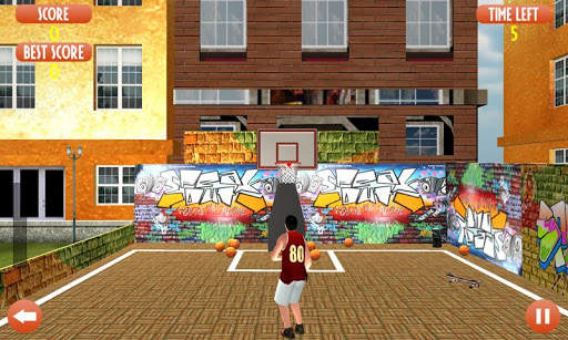 Flick Basketball shooting arcade game - Dunk game screenshot 4